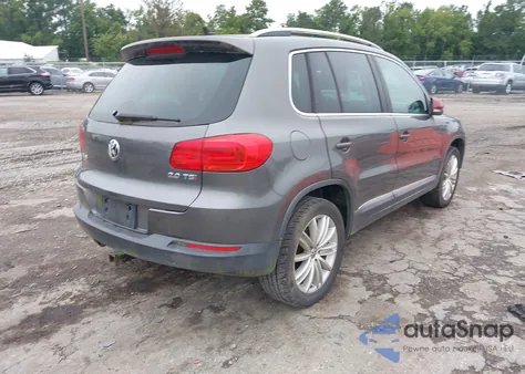 2014 Volkswagen Tiguan Se из США, поврежденный, VIN WVGAV3AX3EW533981